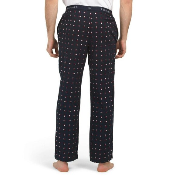 NWT Tommy Hilfiger Men's Core Cotton Flannel Sleep Lounge Pants - Picture 2 of 4